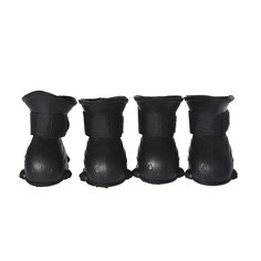 Ботинки для собак FOXIE Rain, черные, резина, размер M 5х3,8х6,5 см