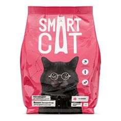 Сухой корм Smart Cat с ягненком для кошек 400 г