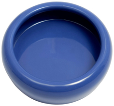 Миска Пижон 3933124, голубая, керамическая, 10х3,2 см, 110 мл