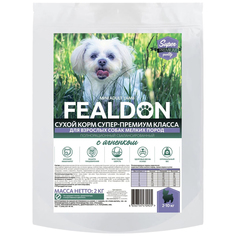 Сухой корм для собак Fealdon Mini Adult Lamb, с ягненком, 2 кг