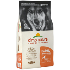 Сухой корм для собак Almo Nature Holistic Large, для крупных пород, с лососем, 12кг