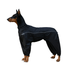 Комбинезон для собак Osso fashion, мембрана, черный, 60-1, девочка