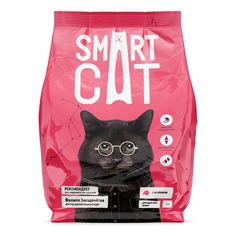 Сухой корм Smart Cat с ягненком для кошек 5 кг