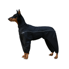 Комбинезон для собак Osso fashion, мембрана, черный, 45-1, девочка