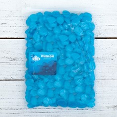 Камни для аквариума Пижон Аква, голубые, пластик, 20 мм, 500 г