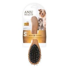 Мягкая щетка для собак Anju Beaute 2 в 1 M