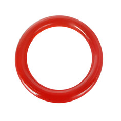 Игрушка для собак Pet Universe Кольцо, красный, ПВХ, 13,5 см