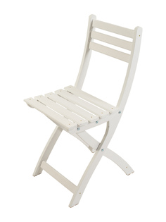 Стул для дачи складной PlydeArt Palermo 3306-1 Белый