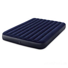 Надувной матрас Intex Classic downy airbed fiber-tech 64759 203x152x25 см