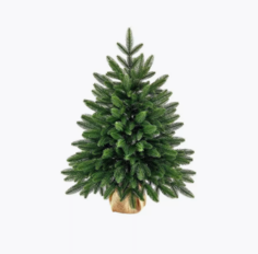 Настольная елка в мешочке 90 см, хвоя литая 100%, Max CHRISTMAS