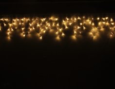 Светодиодная гирлянда 3*0.5 м, 112 тёплых белых LED ламп, IP65, Rich LED