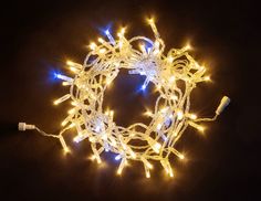 Светодиодная гирлянда Quality Light Cap 100 экстра теплых белых LED, холодное мерцание, 10 Laitcom