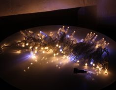Светодиодная гирлянда 24V Quality Light Cap 10 м, 100 экстра теплых белых LED ламп с Laitcom