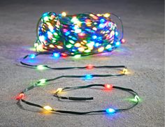 Светодиодная гирлянда СИЯЮЩИЕ КАПЛИ - МАКСИ, 350 разноцветных мини LED-огней (крупные Edelman