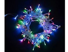 Светодиодная гирлянда 24V Quality Light 100 разноцветных LED, 10 м, прозрачный ПВХ, Laitcom