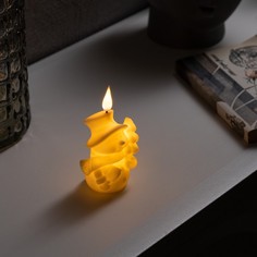 Светодиодная свеча Luazon Lighting Снеговик 9642125 1 шт.