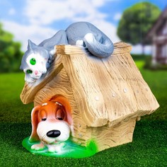 Садовая фигура "Будка" 35х35х35см Хорошие сувениры
