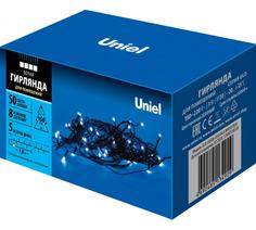 Световая гирлянда новогодняя Uniel UL-00007304 5 м белый теплый