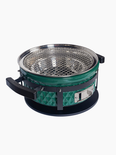 Настольный керамический гриль Diamond Egg Tabletop Grill Green