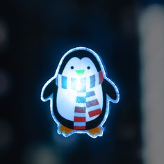 Световое панно Luazon Lighting Пингвин 7706012 разноцветный/RGB