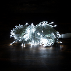 Новогодняя гирлянда уличная LED 6738-1 3 м белый