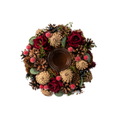 Венок декоративный Home Collection С Подсвечником LPP050 1 шт