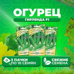 Семена огурец Гирлянда F1 Гавриш 10003758-3 3 уп.
