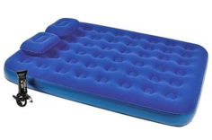 Надувной матрас с ручным насосом и 2 подушками BestWay Flocked Air Bed With Air Pump/Queen