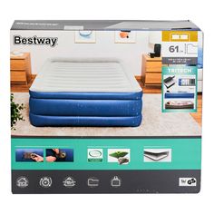 Надувная кровать Bestway Tritech Airbed 203 х 152 х 61 см