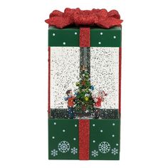 Новогодний сувенир Merry Christmas AZ-2020-147 Рождественский подарок зелёный USB 20х10см