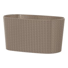 Кашпо Serinova sumela 15,4 x 29 x 14,8 см мокко