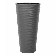 Кашпо Serinova Kumsal 35 x 35 x 70 см антрацит