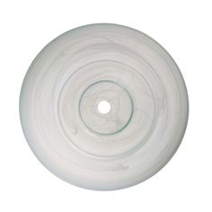 Горшок NiNaGlass №3 шифон с поддоном 14,5 см белый