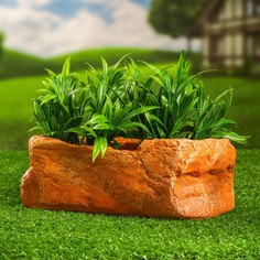 Цветочное кашпо Хорошие сувениры Камень 9577951 1,2 л коричневый