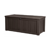 Сундук Keter Rockwood Storage Box 570 L 17197729 230401 коричневый 155х64.4х72.4 см.