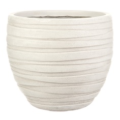 Цветочное кашпо Идеалист Роу ROWR36-AW 32 л слоновая кость 1 шт.