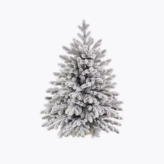 Настольная елка в мешочке заснеженная 90 см, хвоя литая 100%, Max CHRISTMAS