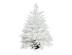 Настольная белая елка в мешочке 90 см, хвоя литая 100%, Max CHRISTMAS