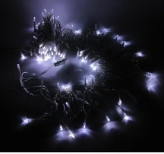 Гирлянды на дерево 30 м, 300 холодных белых LED ламп, с мерцанием, IP44, BEAUTY LED Laitcom