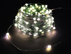 Светодиодная гирлянда, 150 теплых белых мини LED-огней, 15+5 м, Edelman, Luca