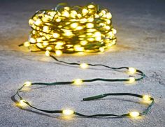 Гирлянда, 100 тёплых белых мини LED-огней (крупные диоды), 7.5+3 м, Edelman, Luca