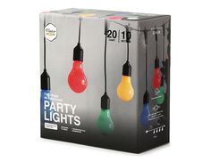 Светодиодная гирлянда-бахрома из лампочек, 20 разноцветных LED-огней, 10 м, Winter Deco