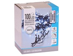 Светодиодная гирлянда на батарейках7.5 м, 100 LED ламп, IP44, Koopman International
