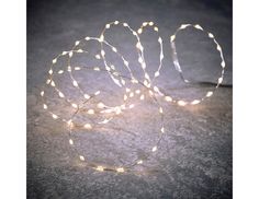 Гирлянда СИЯЮЩИЕ КАПЛИ - МАКСИ, 90 белых мини LED-огней, 144 см, таймер, серебряная Edelman