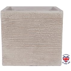 Кашпо для цветов Idealist Lite Флоранжери настольное SCRBR24-SQ-BB 9,7 л бежевое 1 шт.