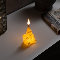 Светодиодная свеча Luazon Lighting Дед Мороз 9642122 1 шт.