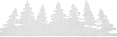 Гирлянда-растяжка Peha Magic Бордюр снежные елки RN-62525 60 см белый