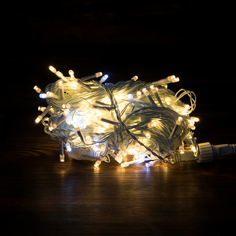 Новогодняя гирлянда уличная LED 6737-1 3 м теплый белый