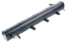 SunSun CUV-272 Стерилизатор-UV для пруда 80W, UV-2х36W, 6000л/ч, вход/выход 20/25/32/38mm