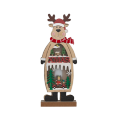 Статуэтка новогодняя Home Collection Декоративная c Подсветкой LPP025 1 шт